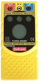 Фото 1/2 SEFRAM82, Тестер: фазоуказатель, LCD, 40-700ВAC, Част: 15-400Гц