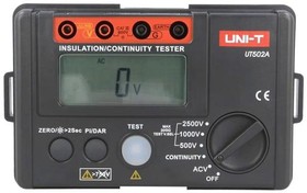 Фото 1/2 UT502A, Измеритель сопротивления изоляции цифровой