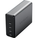 ST-UC165GM-EU, Зарядное устройство Satechi 165W USB-C 4-Port PD GaN,сетевое, серый космос