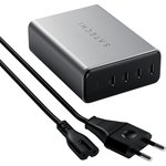 ST-UC165GM-EU, Зарядное устройство Satechi 165W USB-C 4-Port PD GaN,сетевое ...