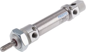 Фото 1/4 DSNU-20-35-PPV-A, Pneumatic Cylinder - 1908293, 20mm Bore, 35mm Stroke, DSNU Series, Double Acting