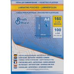 Пленка для ламинирования ProfiOffice А4, 80мкм 100шт/уп.