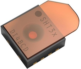SHT31-DIS-P2.5KS, Temperature and Humidity Sensor, 0 to 100% RH, -40°C to 125°C, I2C, Digital, DFN-8, 2.15 to 5.5 V