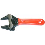 Ключ разводной с тонкими губками 115мм Короткий RED 0-24mm 23525