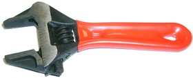 Фото 1/3 Ключ разводной с тонкими губками 115мм Короткий RED 0-24mm 23525