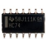 (SN74HC74DR) микросхема LOGIC SN74HC74DR S-14