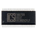 (ICS953805CFLFT) микросхема CLOCK GEN. ICS953805CFLFT TSSOP-56