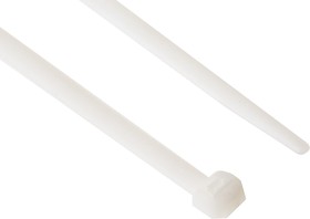 0 320 44, Cable Tie, 360mm x 4.6 mm, Natural Nylon, Pk-100