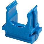 Крепёж-клипса для труб АБС-пластик синяя д16 в малой упаковке 10шт PR13.0060