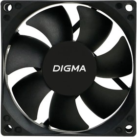 Фото 1/10 Вентилятор для корпуса Digma DFAN-80
