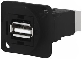 Фото 1/2 CP30209N, USB Adapter in XLR Housing, USB-A 2.0 - USB-B 2.0