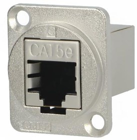 Фото 1/2 CP30220SM, Industrial Ethernet Connector in XLR Housing RJ45 Socket CAT5e Straight