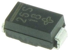 Фото 1/3 SS26S-E3/61T, 60V 750mV@2A 2A SMA(DO-214AC) Schottky Barrier Diodes (SBD) ROHS
