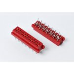 Разъем (Micro Match) MM-14FS розетка, шаг P1.27, контакты 14P, на плату, MM-14FS