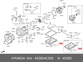 Масленный поддон АКПП HYUNDAI/KIA 45280-4C500