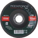 Круг лепестковый торцевой 125х22мм P80 ROCKFORCE