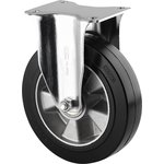 3678IEP200P63, Fixed Castor Wheel, 600kg Capacity, 200mm Wheel