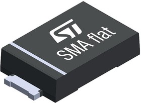 Фото 1/2 SMA4F40A, Uni-Directional TVS Diode, 400W, 2-Pin SMA Flat