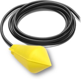 BIPSTOPVRNE10M, Cable Mount Copolymer Polypropylene Float Switch, Float, 10m Cable, SPDT, 400V ac Max, 250V dc Max