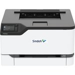 Принтер - лазерный Принтер Sindoh P300dn ЦВЕТ, А4, 24 стр/мин, 2400x600 dpi ...