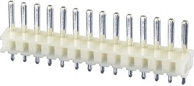 B14P-SHF-1AA(LF)(SN), 1x14P 1 2.5mm 14 Brass Plugin,P=2.5mm Wire To Board / Wire To Wire Connector