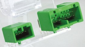 Фото 1/2 IL-AG5-16P-D3L2-A, IL-AG5 Series Right Angle Through Hole PCB Header, 16 Contact(s), 2.5mm Pitch, 2 Row(s), Shrouded