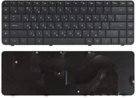Фото 1/3 Клавиатура для ноутбука HP Compaq Presario CQ62 CQ56 G62 черная