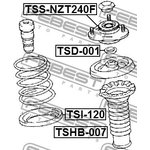 TSS-NZT240F, Опора амортизатора TOYOTA PREMIO/ALLION AZT240,NZT240,ZZT24# ...