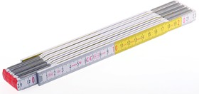 Фото 1/2 011284, 2m Wood Metric Folding Ruler