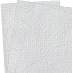 8381, WypAll White Cloths for Medium Duty Cleaning, Dry Use, Box of 300 ...