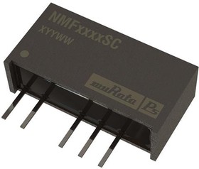 NMF1205SC, Isolated DC/DC Converters - Through Hole 1W 12-5V SIP SINGLE DC/DC
