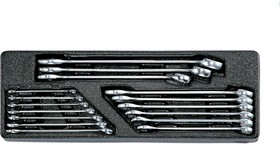 Набор комбинированных ключей в ложементе 6-24 мм 16 предметов IK-CW10160C