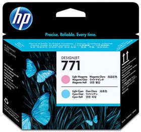 Печатающая головка HP 771 светло-пурпурная и светло-голубая (2500 стр) CE019A