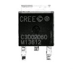 C3D02065E, Diode Schottky SiC 650V 8A Automotive 3-Pin(2+Tab) TO-252
