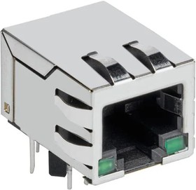SI-61025-F, Modular Connectors / Ethernet Connectors Telecom & Datacom Connector