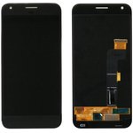 Дисплей (экран) в сборе с тачскрином для Google Pixel черный