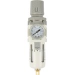 Oil and moisture separator filter with pressure gauge and pressure regulator ...