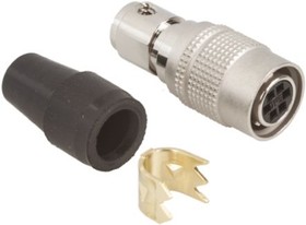 Фото 1/4 HR10A-7P-6S(74), 6 contacts Cable Mount Micro Socket Solder