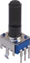 Фото 1/4 PTV09A-4020U-B104, Potentiometers 100K 20% 9MM CARBON POT