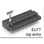 ELFT0925G, Pluggable Terminal Blocks 9P Straight Plug Top Access .200"