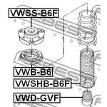 Отбойник амортизатора VWD-GVF