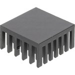 ICK PGA 8x8x12, Heatsink, Universal Square Alu, 14.8K/W, 23 x 23 x 12.3mm