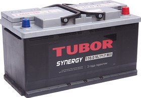 6СТ110(0), Аккумулятор TUBOR Synergy 110А/ч обратная полярность