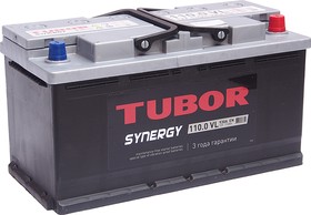 6СТ110(0), Аккумулятор TUBOR Synergy 110А/ч обратная полярность ...