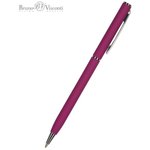 Ручка шариковая BRUNO VISCONTI "Palermo", бордовый металлический корпус, 0,7 мм ...