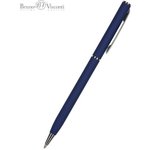 Ручка шариковая BRUNO VISCONTI "Palermo", темно-синий металлический корпус ...
