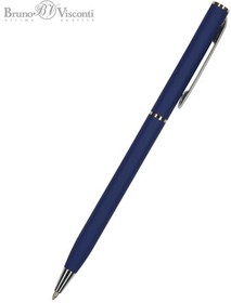 Фото 1/10 Ручка шариковая BRUNO VISCONTI "Palermo", темно-синий металлический корпус, 0,7мм, си, 20-0250/06