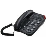 Телефон teXet TX-214 черный