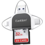USB OTG Картридер Earldom ET-OT71 6 в 1 Type-C/Lightning 8-pin/USB на SD/MicroSD ...