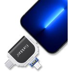 USB OTG Картридер Earldom ET-OT71 6 в 1 Type-C/Lightning 8-pin/USB на SD/MicroSD ...